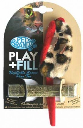 Play + Fill Refillable Cat Nip Toy